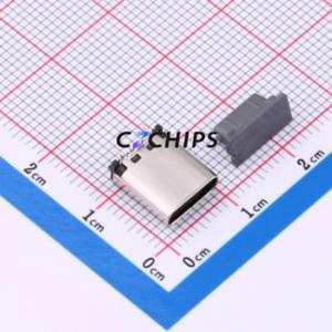 HX TYPE-C 16P LT H10.0 USB Connector SMD Connector ( Connector Type: Type-C )( Protocol Standard: USB 3.1 )( Gender: Female ) - Product Image 1