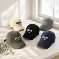 Casquette de baseball personnalisée brodée à 6 panneaux, non structurée, style Dad Hat pour hommes et femmes, idéale pour les sports de plein air, le streetwear, cadeaux, vente en gros