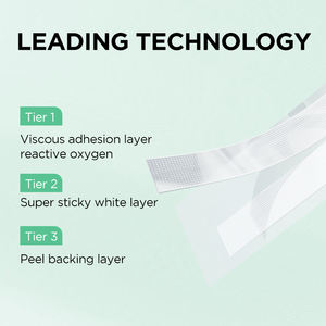 맞춤형 민트향 치아 미백 스트립 HP 무알코올 밝은 치아 미백 스트립 28회 사용 - Product Image 5