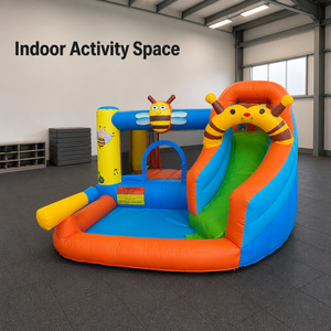 Château gonflable <span class=keywords><strong>Noco</strong></span> Classic Jumping House pour usage domestique, avec des couleurs vives, pour deux enfants - Product Image 1