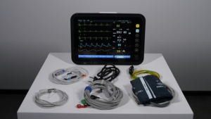 Peralatan medis portabel 12.1 inci, <span class=keywords><strong>Monitor</strong></span> pasien hewan Multiparameter <span class=keywords><strong>ICU</strong></span>, <span class=keywords><strong>Monitor</strong></span> tanda Vital portabel pintar - Product Image 2