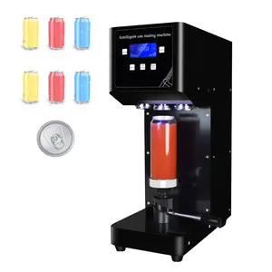 Seamingl Aluminum Tin Beer Ring-Pull Cans Automatic Bottle Cap Induction Beer Canning Jar Sealing Machine