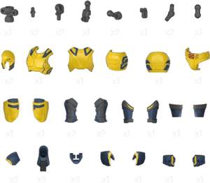 บล็อกกี้-มาร์เวล สำหรับเด็ก & วูล์ฟเวอรีน-แชมเปี้ยน คลาส-05 ชุดโมเดลวูล์ฟเวอรีนทำจากพีวีซี-สำหรับเด็กอายุ 0-24 เดือน - Product Image 4