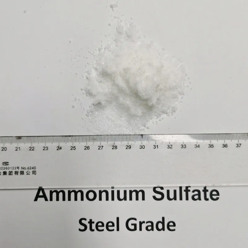 Producción Sulfato de amonio (NH4)2SO4 fertilizante sulfato de amonio en polvo 50KG bolsa