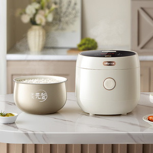 Autocuiseur Électrique Multifonctionnel Bear 3L avec Minuteur Intelligent, Forme Tambour, pour Usage Domestique - Product Image 1