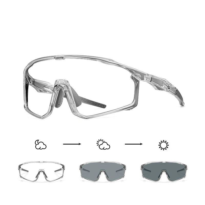 C1-Transparent gray frame gray lens-day and night general