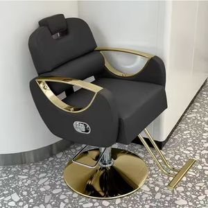 Silla de Barbería Hidráulica Ergonómica Moderna de Buena Calidad AY 2025, Ajustable en Altura, de Cuero Sintético para Salón de Belleza - Product Image 6