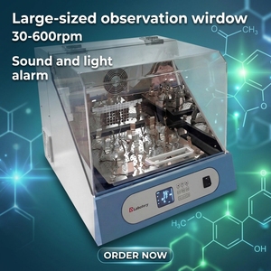 Mini-agitateur orbital rotatif thermostaté pour laboratoire, avec fonctions de <span class=keywords><strong>chauffage</strong></span> et de refroidissement, incubateur, plage de température 0-100°C - Product Image 5