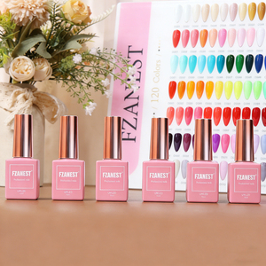 FZANEST TPO FREE Gel para Uñas, 120 Colores Brillantes y Mate, Kit <span class=keywords><strong>de</strong></span> Gel UV para Uñas, Sin HEMA, Productos Profesionales <span class=keywords><strong>de</strong></span> Salón - Product Image 4