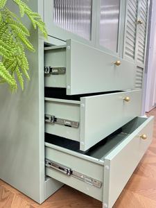 <span class=keywords><strong>Armoire</strong></span> en acier robuste pour la maison, penderie modulaire en fer, placard pour enfants, rangement de vêtements pour chambre à coucher - Product Image 4