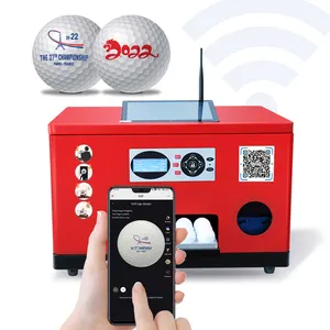Jetvinner Smart Golfbal Printer Cmyk Digitale Kleine Uv Printer Mobiele App Custom 12Pcs Golf Ballen In Een Tijd