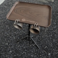 Table basse pliante légère en plastique pour le camping en plein air, réglable en hauteur, mobilier d'extérieur, Elephant Noréwayen