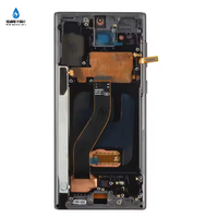 Pantalla OLED Super AMOLED para Teléfono Móvil Note 10, Negra, para Samsung Galaxy Note10, Pantalla LCD Táctil de Repuesto