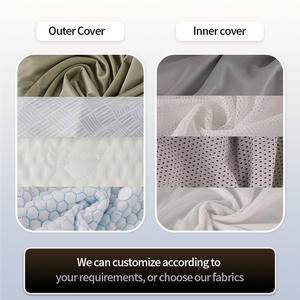 200*200*10cm Venta caliente de fábrica California King Size 100 Funda de colchón con memoria de látex con cremallera - Product Image 5