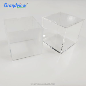 Grandview rõ ràng Acrylic Hộp Quà Tặng <span class=keywords><strong>plexiglass</strong></span> tấm Acrylic cắt với nắp - Product Image 5