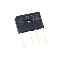 Diode redresseuse haute tension traversante Dianxian GBJ2508 GBJ3508 GBJ2508-BP 25A 800V