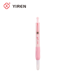 Bolígrafo <span class=keywords><strong>de</strong></span> Escritura Borrable YIREN, Diseño Kawaii Meow, Retráctil, Punta <span class=keywords><strong>de</strong></span> Acero <span class=keywords><strong>de</strong></span> 0.38mm, Mango <span class=keywords><strong>de</strong></span> Goma Suave, para Niños y Uso Escolar - Product Image 3