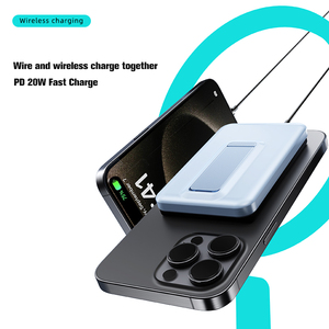 Mới Nhất Xách Tay Ngân Hàng Điện Sạc Nhanh 10W Loại C Đồng Hồ Sạc Với Nam Châm Chủ Mini Sạc Không Dây Cho Tai Nghe - Product Image 4