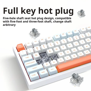 Clavier de jeu mécanique VGN N75/75Pro RGB 82 touches, disposition 75 %, touches PBT moulées en 3D, échangeables à chaud - Product Image 6