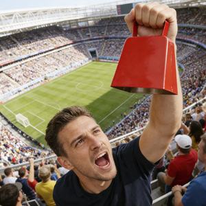 Promosyon ucuz özel spor oyunu gürültü üreticisi Cowbell Metal inek çan - Product Image 5