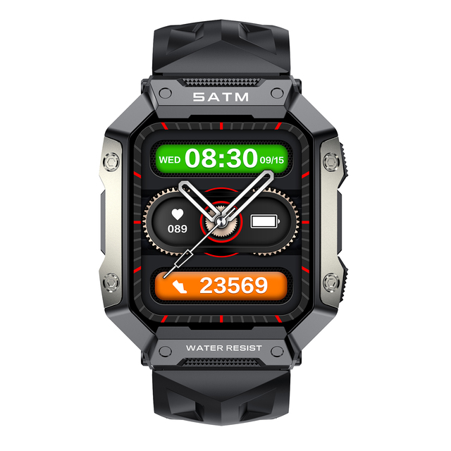 ZTX PG333 Smartwatch 1.91 Inch Full Screen Calling Fashion Strap Smart Watch for Men Women
