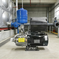 Bomba de Agua de Presión Constante Automática de Frecuencia Variable Horizontal Pequeña para Uso Residencial y Comercial