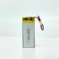 Batterie Lithium Polymère de Grade A+ Directement de l'Usine 3.7V 423450/802048 750mAh Rechargeable avec Carte de Protection pour Appareil Portable