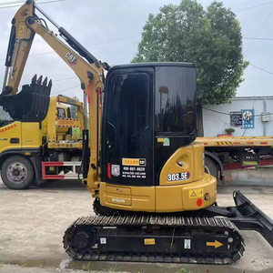 Mini-excavatrice Caterpillar 303.5 303.5E 303.5C CR 303.5ECR de 3 tonnes d'occasion, état 95%, vente de machines - Product Image 2