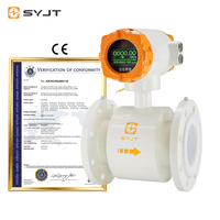 SY LD Digital OEM Fast Delivery Water/Air/Stainless Steel/Plastic Electromagnetic Flow Meter Oil Flow Meter Irrigation Network