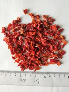 AD Dried Red Paprika Flakes 9X9mm/Dehydrated Sweet Red Bell Pepper Flakes 9x9mm