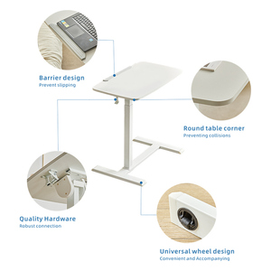 Table pliante multifonctionnelle moderne <span class=keywords><strong>et</strong></span> compacte, idéale comme table TV, table à <span class=keywords><strong>manger</strong></span>, bureau d'apprentissage réglable en hauteur, table de chevet ou table paresseuse - Offre spéciale - Product Image 2