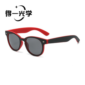 Round Frame <b>Sunglasses</b> Black PC UV400 Unisex Outdoors - Product Image 4