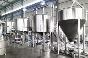 Système de brasserie artisanale complet Tonsen Turnkey Project Beer Machine 5000L 50HL, système de <span class=keywords><strong>brassage</strong></span> à quatre cuves - Product Image 6