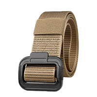 Ceinture tactique Ceinture robuste à dégagement rapide Ceinture en nylon à boucle en alliage de zinc pour vêtements de travail pour hommes