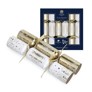 Boîte cadeau personnalisée en papier pour crackers de Noël avec chapeaux et <span class=keywords><strong>blagues</strong></span> à clipser - Product Image 1