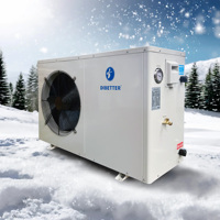 Chauffe-eau à pompe à chaleur air-eau Dibetter R32 -25C en acier inoxydable avec compresseur scroll, haute efficacité énergétique 12 kW