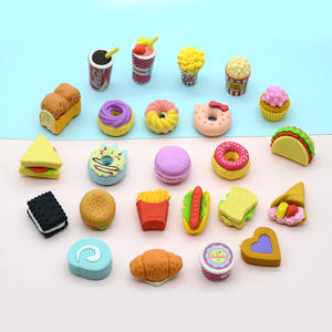 Schülergeschenk Radiergummi 3D Dinosaurier Weltraum Eiscreme Kuchen Musikinstrument Obst Gemüse Kosmetik Auto Radiergummi - Product Image 3