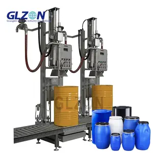 Fully Auto Pallet Filling Machine (IBC/Steel Drum/HDPE Drum) for Filling Various Liquids