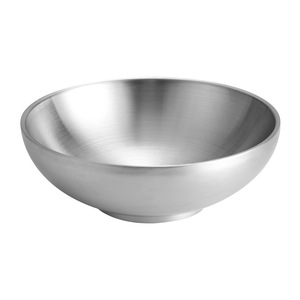 Stainless Steel Bowl Set Gold Silver Stackable Kitchen Bowls For Noodle Soup Salad Rice Mixing Conical Design - Product Image 4
