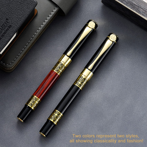 Stylo publicitaire de luxe en métal haut de gamme de style classique chinois, stylo à bille personnalisé avec logo, stylo gel - Product Image 3