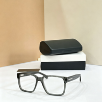 Lunettes optiques carrées noires en acétate de qualité supérieure, anti-lumière bleue, pour femmes et hommes, lunettes de vue sur ordonnance