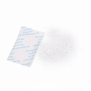 真空カップ用高品質食品グレード吸湿剤ホワイトシリカゲル乾燥剤パケット