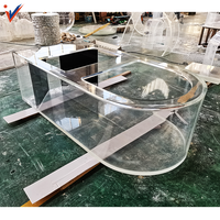 Vente flash : aquarium en acrylique transparent de haute qualité, formes personnalisées, respectueux de l'environnement, fabriqué par Leyu Factory, avec garantie de 10 ans, 1000L