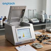 Kit de test pour bijoux en or et en argent, analyseur spectromètre XRF, machines d'analyse, analyseur d'or XRF Amptech