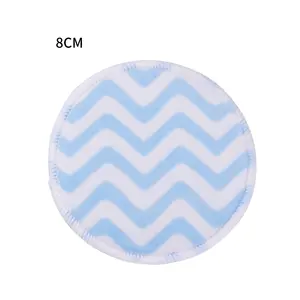 Makeup Remover Pad For Lazy People Wholesale Bamboo Fiber Face Puff Reuse Water Makeup Remover Cotton Powder Puff