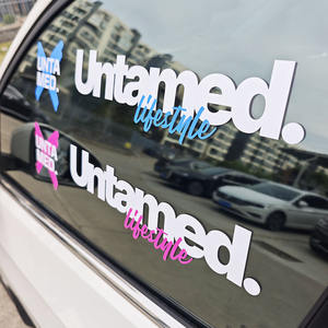 Calcomanías Decorativas para Carrocería de Automóvil NIKO con Logotipo Personalizado, Ecológicas, Autoadhesivas, Duraderas, Resistentes al Agua y a los Rayos UV, Letras Recortadas - Product Image 2