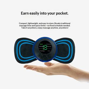 Masseur compact pour le cou, les épaules et le dos, léger et portable, patch de massage pour la relaxation musculaire - Product Image 4