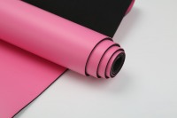 Tapis de yoga professionnel en PU haute densité extra épais, antidérapant, écologique, 3 mm/4 mm/5 mm, en caoutchouc, longueur 185 cm, avec sangle de transport