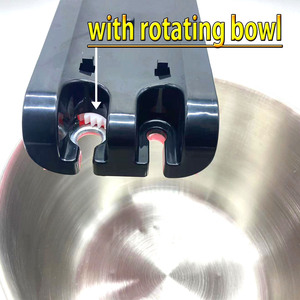 <span class=keywords><strong>Robot</strong></span> de cuisine, batteur électrique pour pâtisserie, mélangeur alimentaire en plastique, batteur à main avec support - Product Image 2
