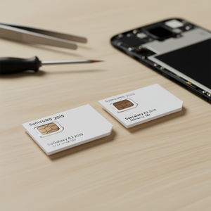 Vassoio porta SIM e scheda SD bianco di ricambio per Samsung Galaxy A3 2015 per cellulare - Product Image 2